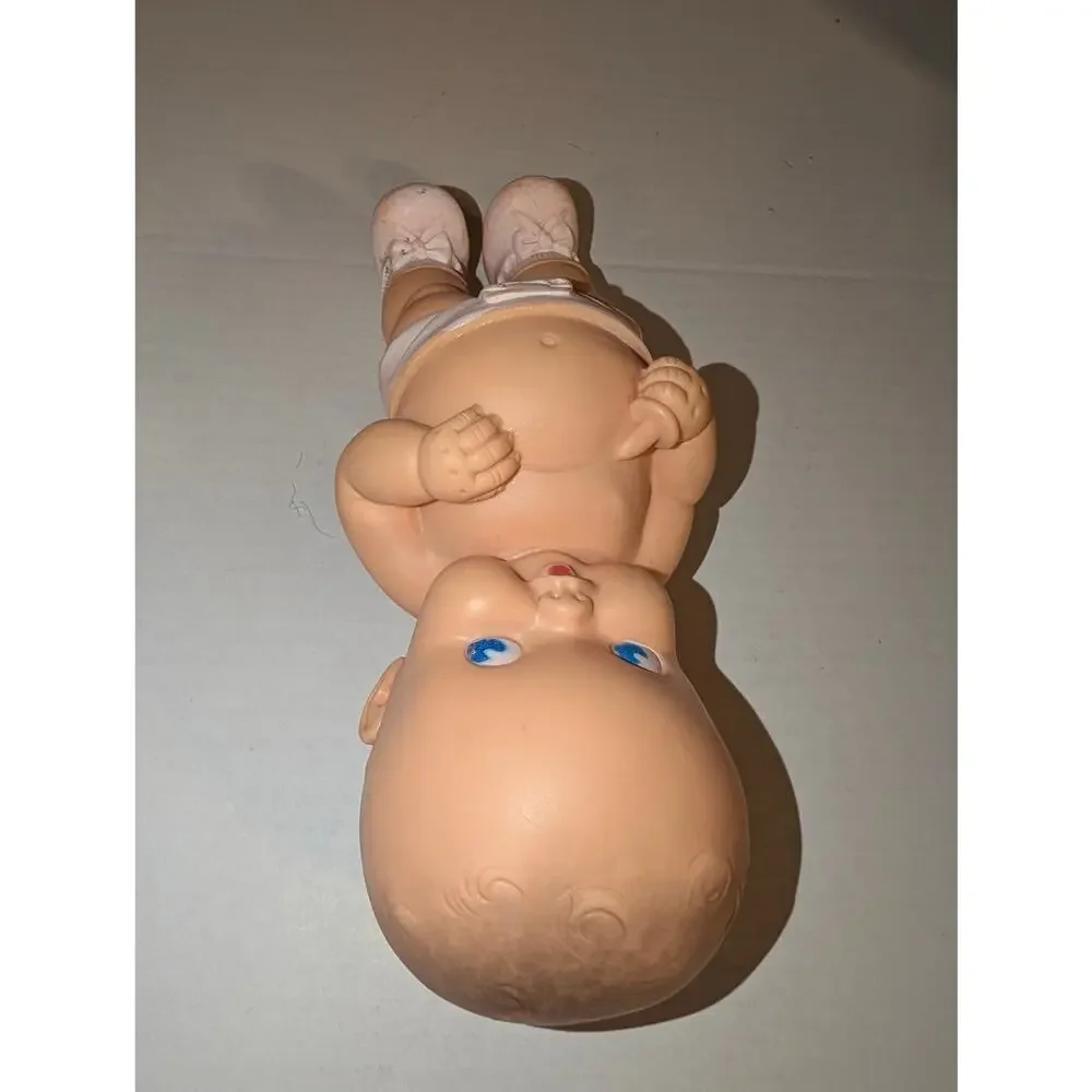 1964 Edward Mobley Baby Doll Squeak Toy Vintage Rubber Toy Loud Working Squeaker